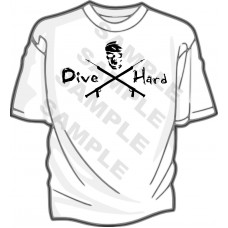 Dive Hard  Speargun T-Shirt